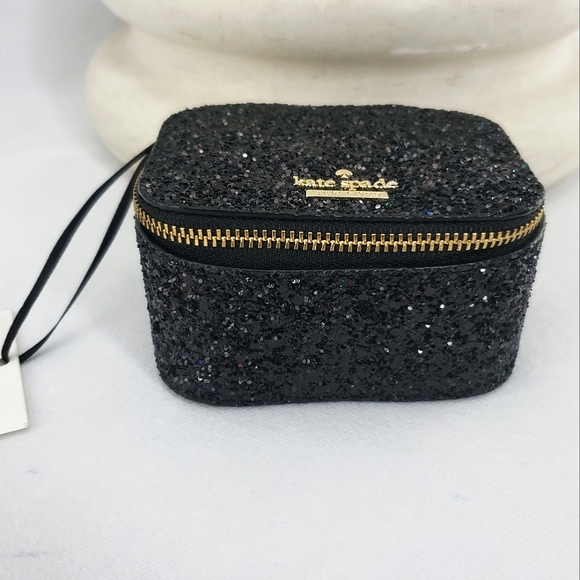 kate spade Handbags - Kate Spade Travel Rock-Glitter Coated Jewelry Box